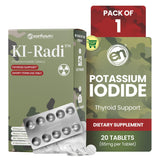 EarthNutri KI-Radi Potassium Iodide Tablets box front view