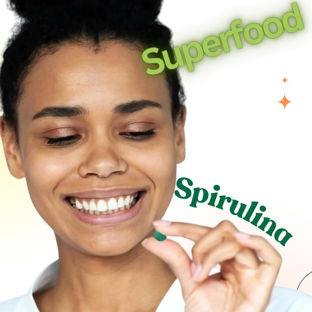 Earthrise Spirulina 200g lifestyle shot
