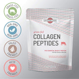 EARTHTONE Collagen Powder 454g with a tablespoon for serving