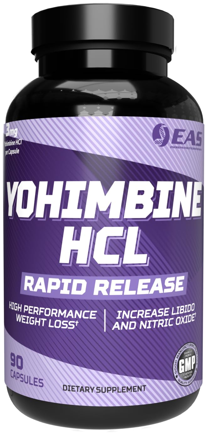 EAS Yohimbe Supplement 85g front view
