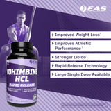 EAS Yohimbe Supplement 85g packaging