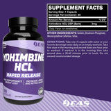 EAS Yohimbe Supplement 85g side view