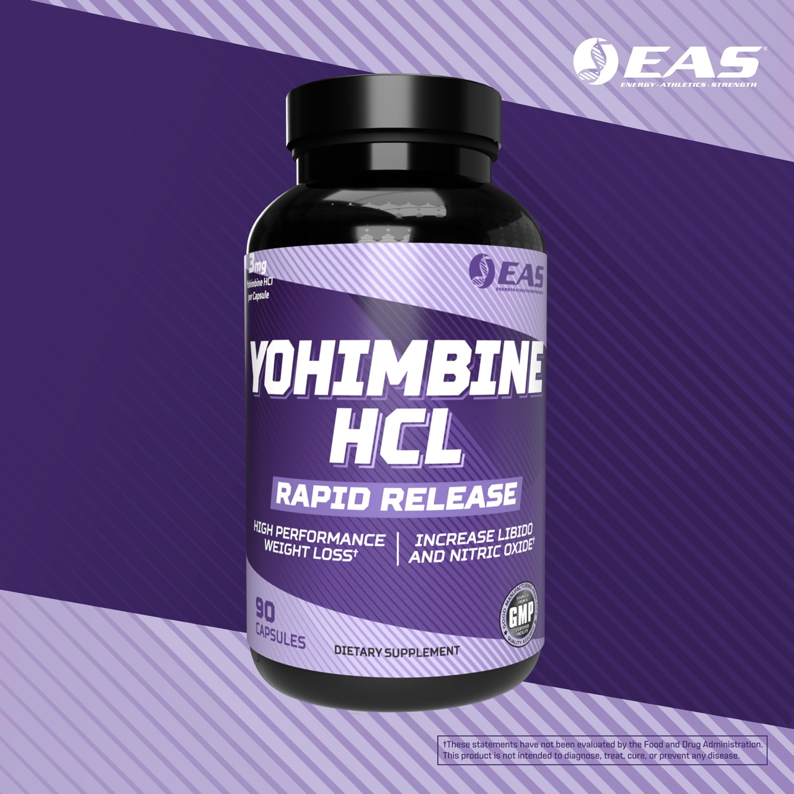 EAS Yohimbe Supplement ingredients list