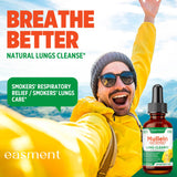 Easment Mullein Leaf Extract Herbal Drops side view showing dropper