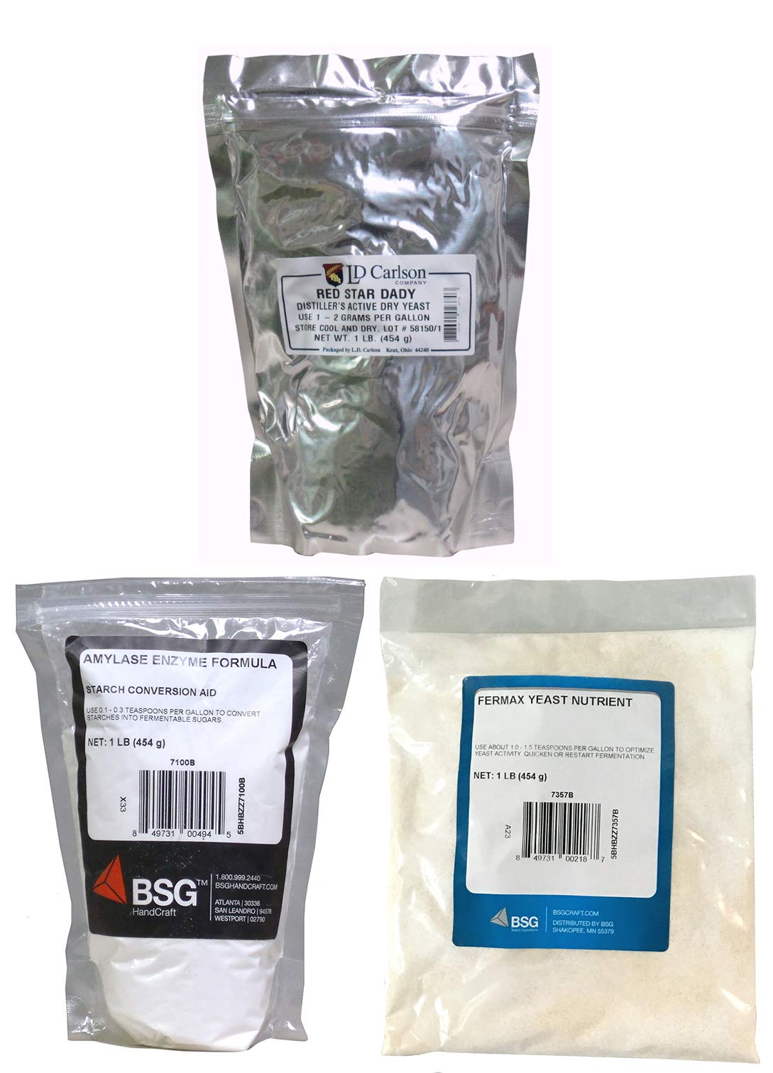 Eastern Shores Brewing Supplies Multi-Enzyme Combo Pack 1lb front view