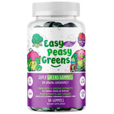 EASY PEASY GREENS Multivitamin Gummies for Kids front view