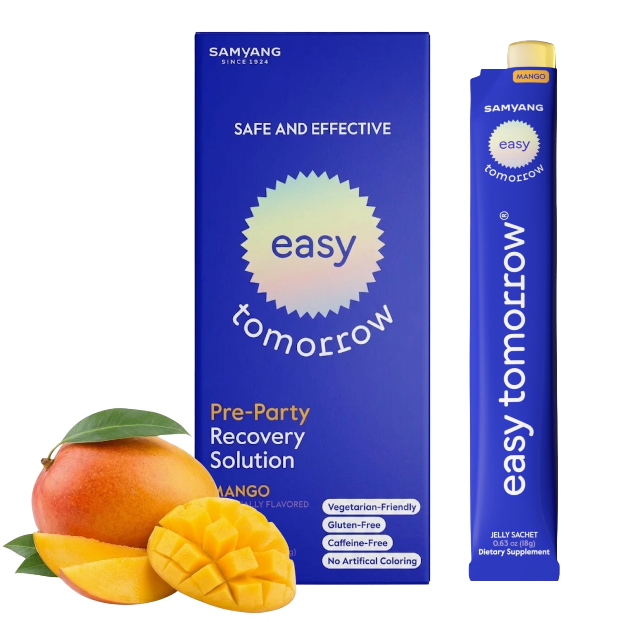 EASY TOMORROW Korean Jelly Stick package front view