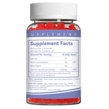 EAZGOO Calcium Citrate Gummies 1200mg open bottle with gummies