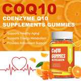 EAZGOO CoQ10 Gummies 200mg gummies close-up