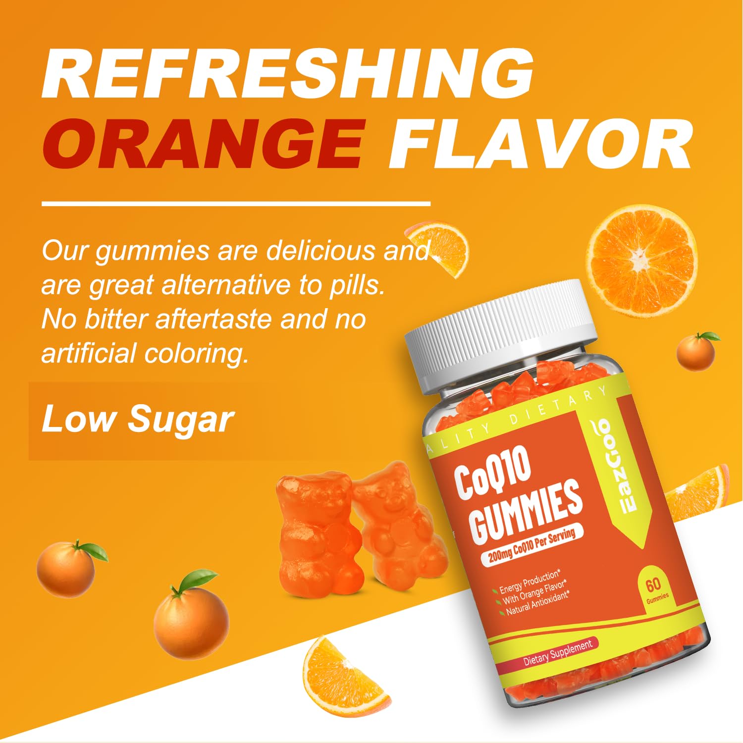 EAZGOO CoQ10 Gummies 200mg lifestyle shot