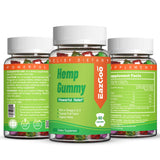 EAZGOO Hemp Gummies lifestyle image with gummies