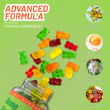 EAZGOO Hemp Gummies nutritional information label