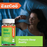 EAZGOO Hemp Gummies showing gummy pieces