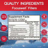 EAZGOO Krill Oil 1000mg capsules close-up