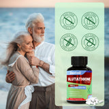 EAZGOO L-Glutathione Capsules 1000mg on a wooden table