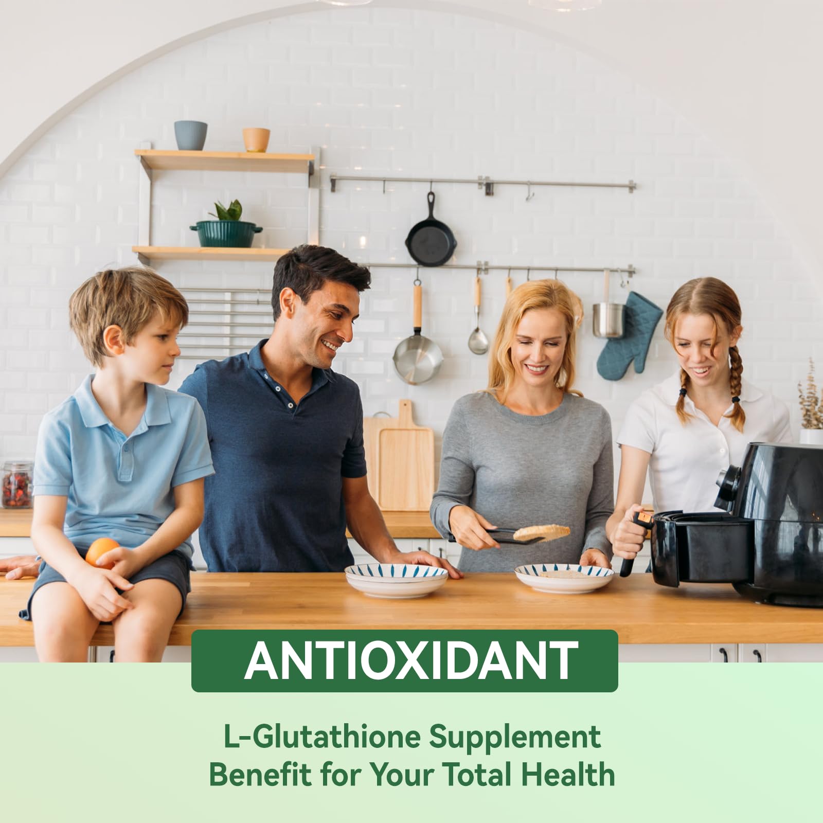 EAZGOO L-Glutathione Capsules 1000mg packaging details