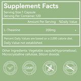 EAZGOO L-Theanine 200mg capsule close-up