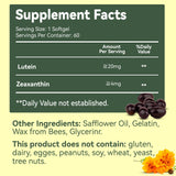 EAZGOO Lutein Supplement bottle with 60 softgels