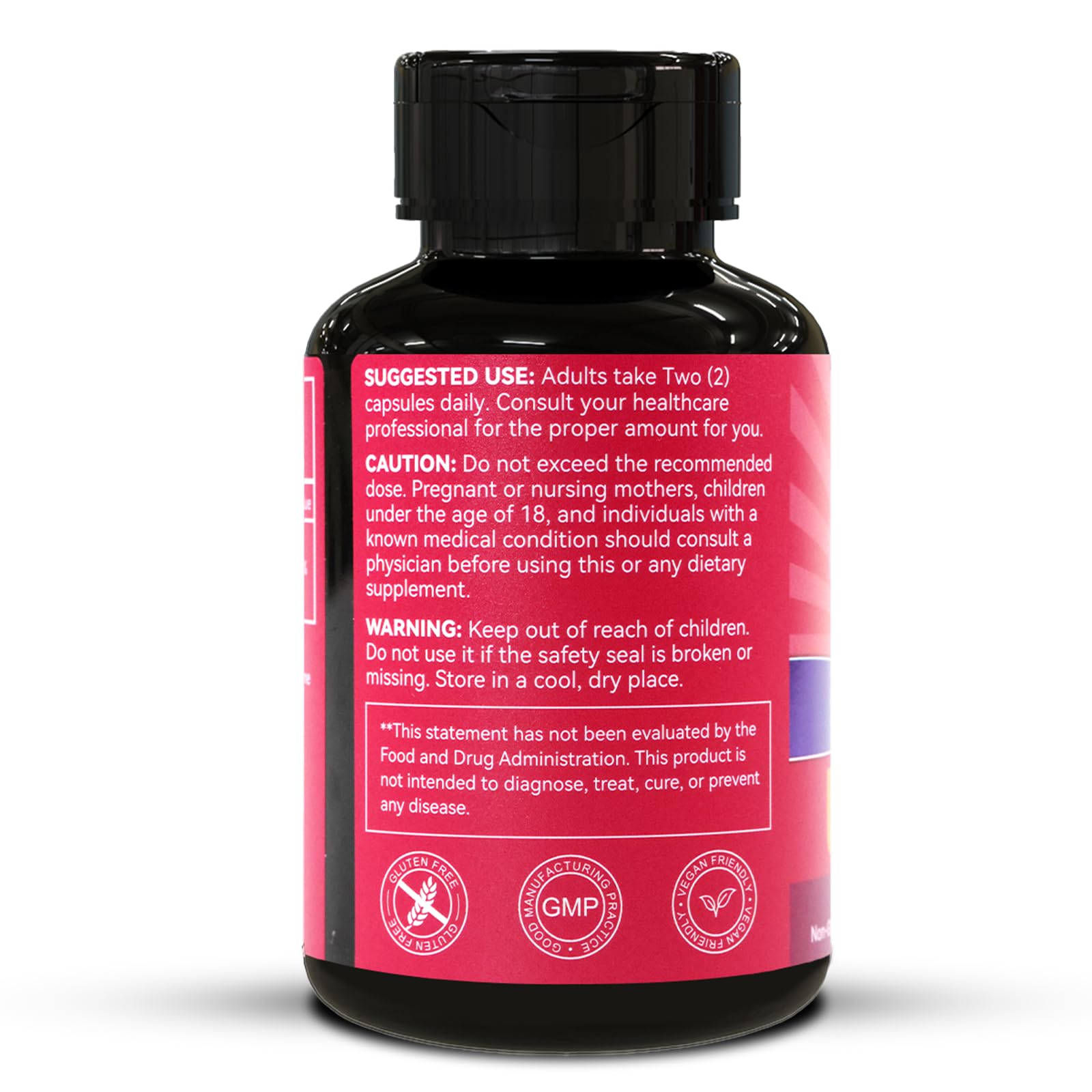 EAZGOO Magnesium Citrate Capsules showing label details