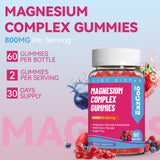 EAZGOO Magnesium Complex Gummies close-up of gummies