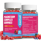 EAZGOO Magnesium Complex Gummies front view with packaging