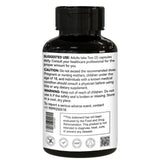 EAZGOO Magnesium Glycinate Capsules back view with ingredient list
