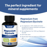 EAZGOO Magnesium Glycinate Capsules in packaging