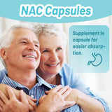 EAZGOO NAC Supplement 800mg capsule close-up
