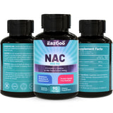 EAZGOO NAC Supplement 800mg side view showing capsule