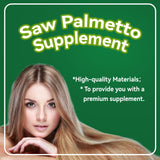 EAZGOO Saw Palmetto Supplement 750mg capsule close-up