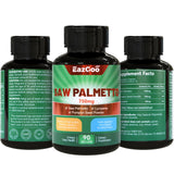 EAZGOO Saw Palmetto Supplement 750mg in a hand