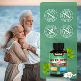 EAZGOO Saw Palmetto Supplement 750mg with ingredients list