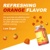 EAZGOO Turmeric Ginger Gummies with fresh turmeric and ginger
