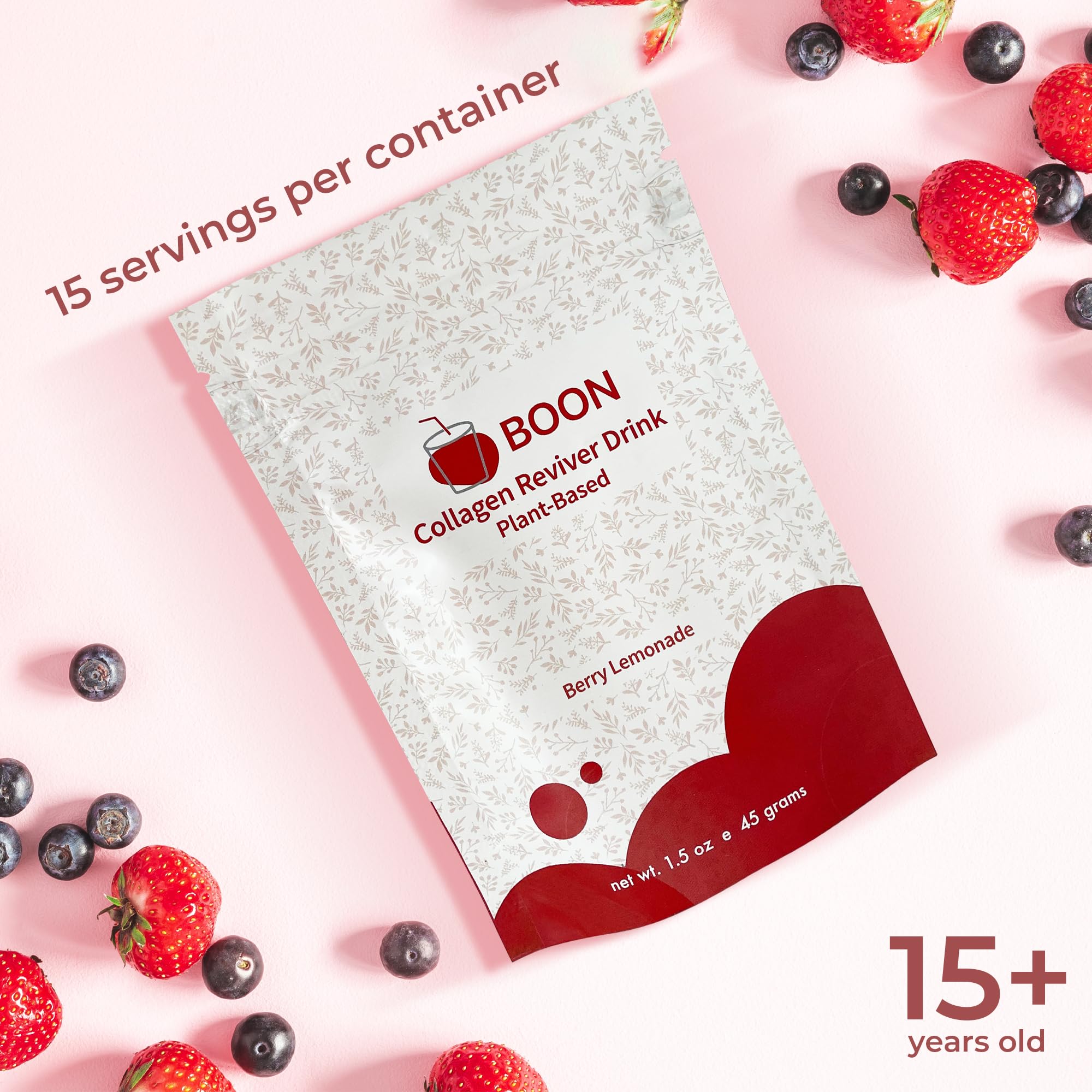 Ecco Bella Plant-Based Collagen Powder 45g lifestyle scene