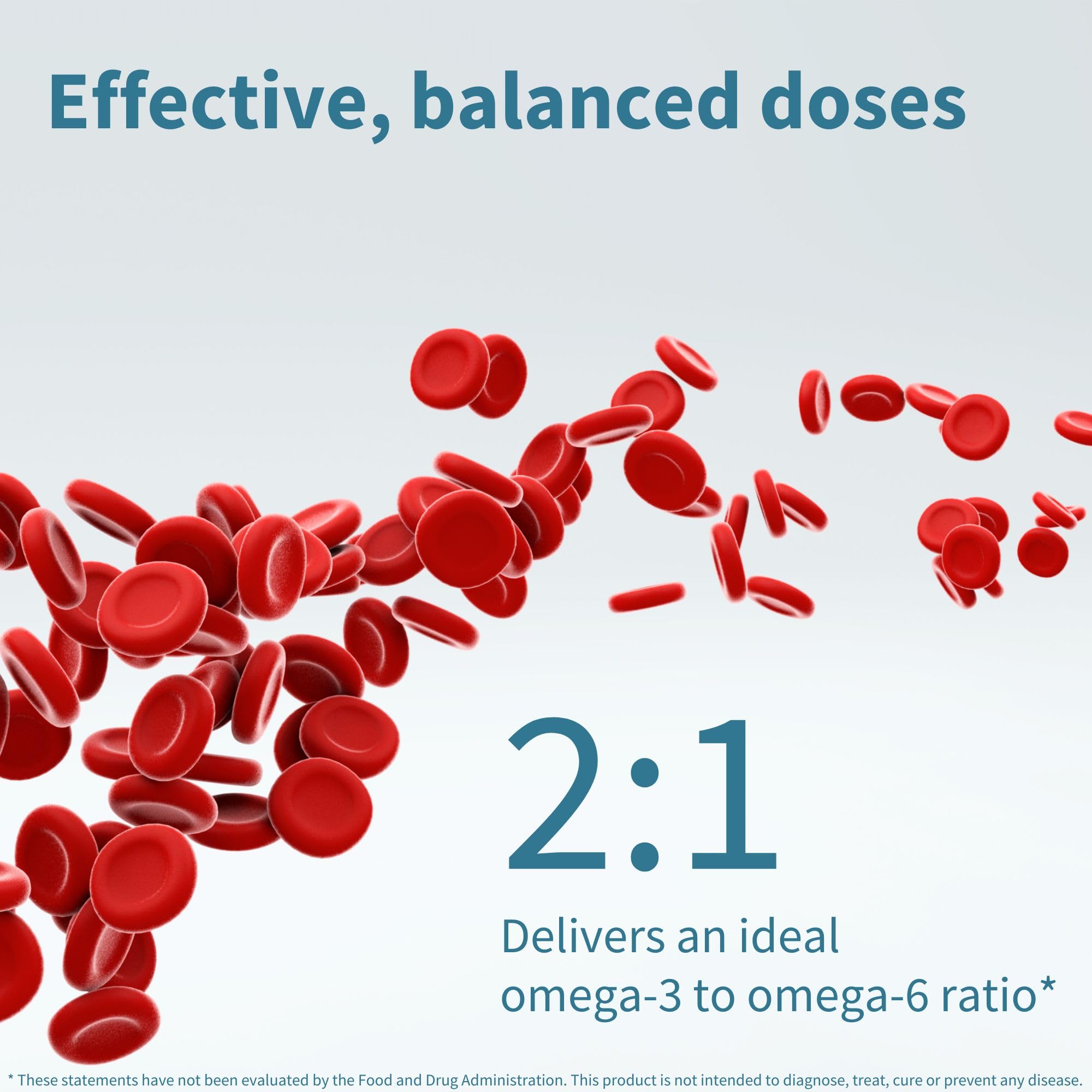 Echiomega Vegan Omega 3-6-9 Capsules on a wooden surface