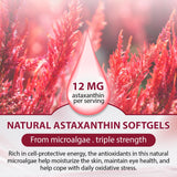 Echoes of the Spring Astaxanthin Softgels 12mg bottle with label