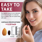 Echoes of the Spring Astaxanthin Softgels 12mg on a wooden surface