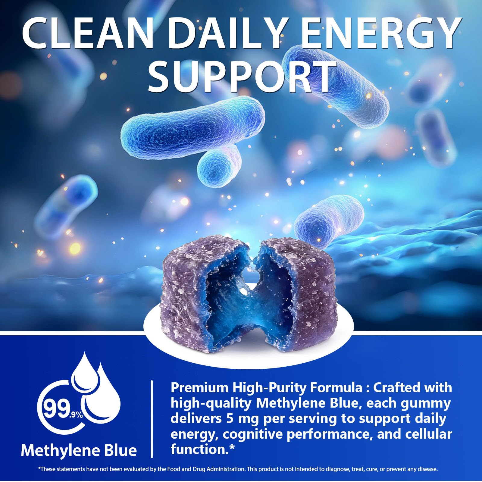 Echoes of the Spring Methylene Blue Gummies packaging