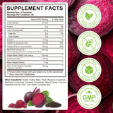 ECHTEYUN Beetroot Gummies nutritional information