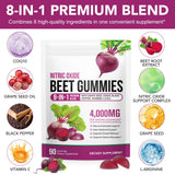 ECHTEYUN Super Beetroot Gummies side view packaging