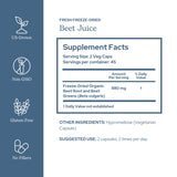 ECLECTIC INSTITUTE Beet Juice Capsules side view