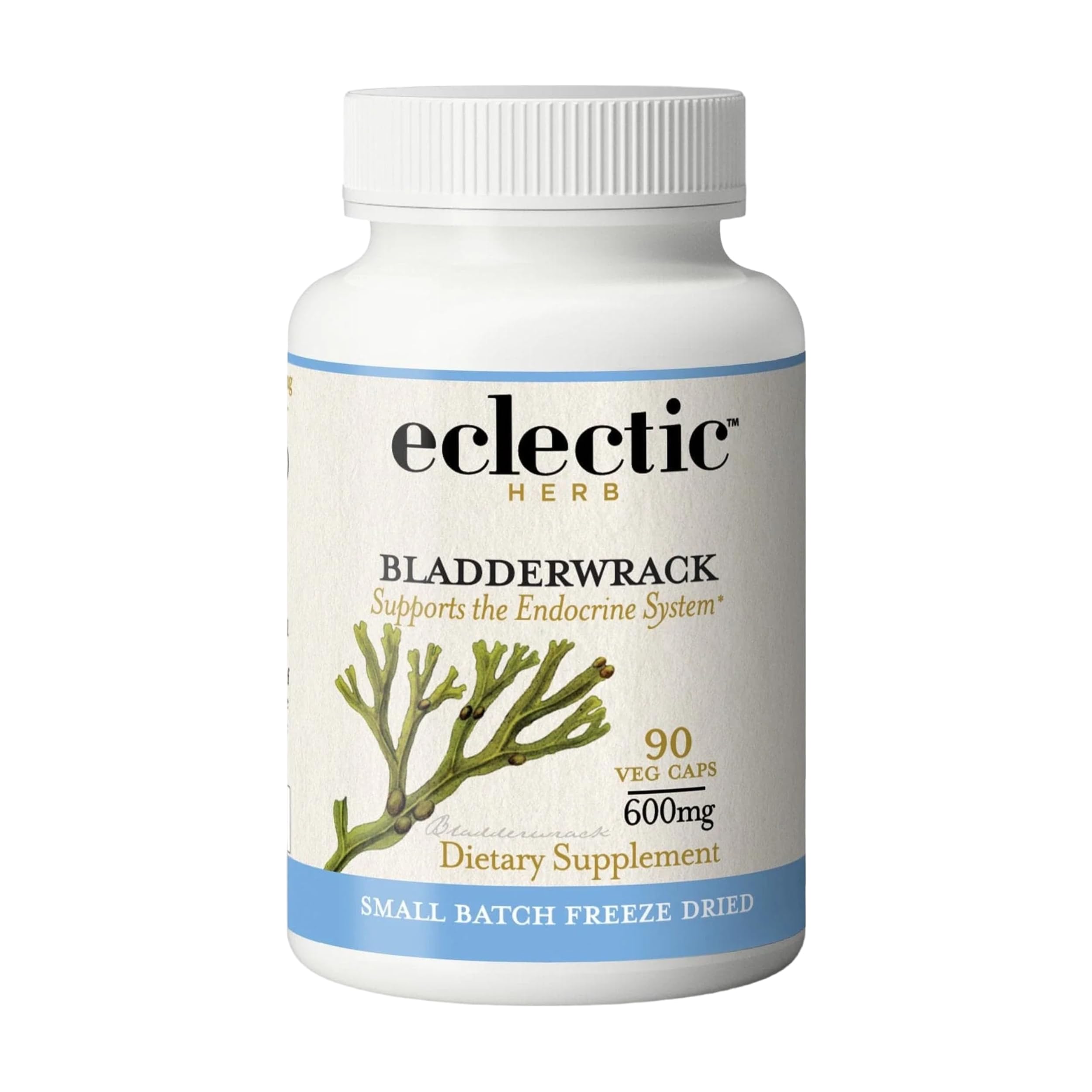 ECLECTIC INSTITUTE Bladderwrack Capsules 600mg front view