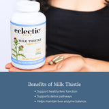ECLECTIC INSTITUTE Milk Thistle Supplement side view