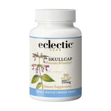 ECLECTIC INSTITUTE Skullcap Capsules front view with packaging