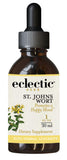 ECLECTIC INSTITUTE St. John's Wort Herbal Supplement front view