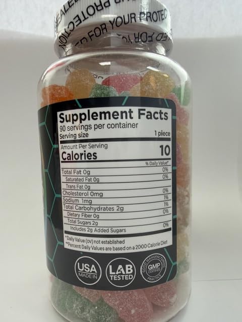 Eclipse Hemp Omega 3-6-9 Gummies on a wooden table