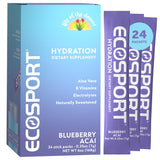 Eco Drink Blueberry Acai Energy Drink Powder front view