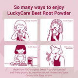 Eco-friendly packaging of Luckycare beetroot powder