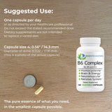 EcoIntegratives B-Complex Vitamins 30 Capsules back view