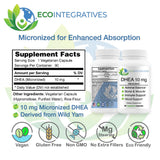 EcoIntegratives DHEA 10 mg Micronized Supplement side view